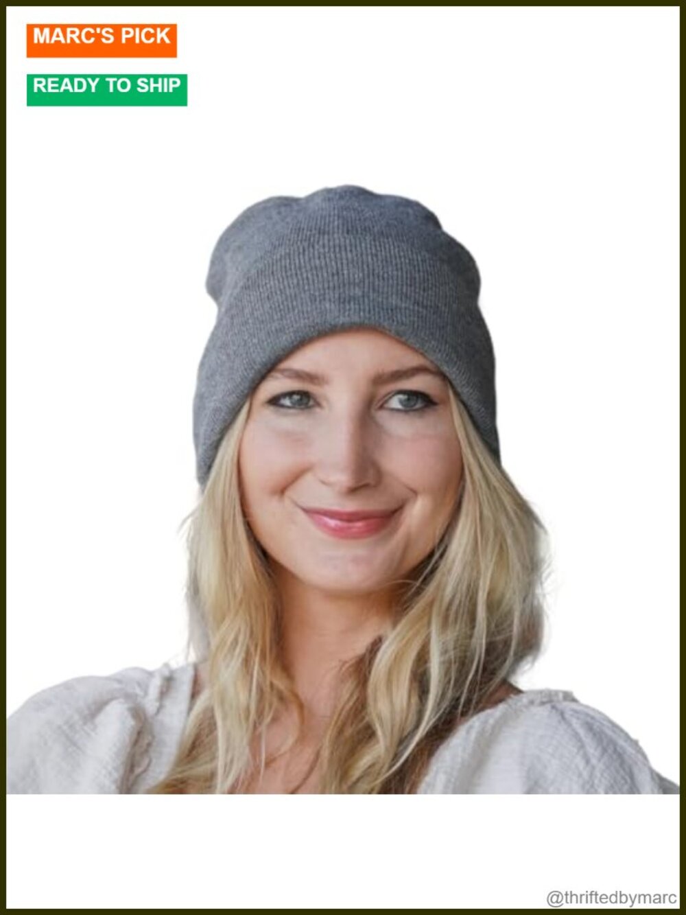EMF Blocking Beanie Cap Silver Fiber Lining Wireless Radiation Shield